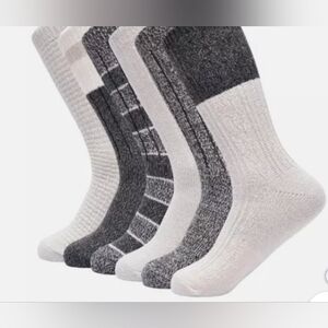 Lucky Brand Super Soft Boot Socks 6 Pairs